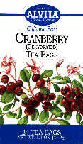 Alvita Teas - Cranberry Tea 24 bag-OUT OF STOCK