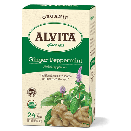 Alvita Teas - Ginger-Peppermint Tea Organic 24 bag-OUT OF STOCK