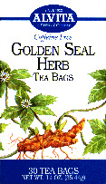 Alvita Teas - Goldenseal Herb Tea 24 bag-OUT OF STOCK