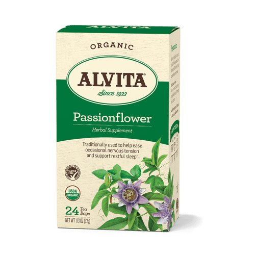 Alvita Teas - Passion Flower Tea Organic 24 bag   TEMPORARILY UNAVAILABLE