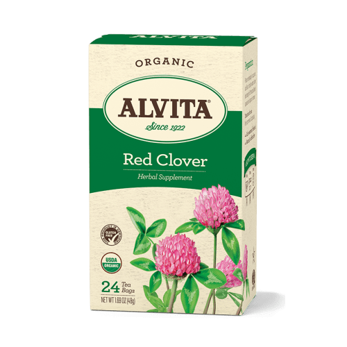 Alvita Teas - Red Clover Tea Organic 24 bag-OUT OF STOCK