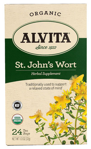 Alvita Teas - St. John's Wort Tea Organic 24 bag-UNAVAILABLE