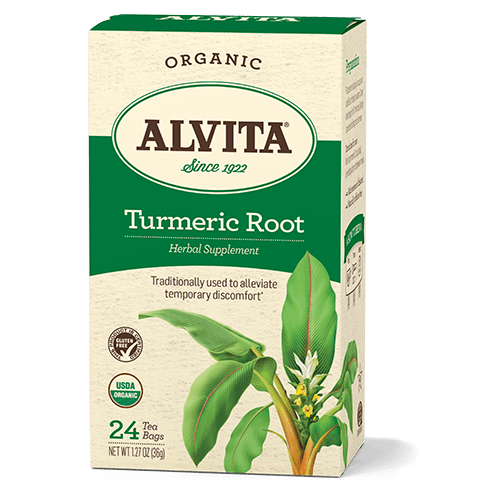 Alvita Teas - Turmeric Tea Organic 24 bag-UNAVAILABLE