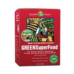 Amazing Grass - Berry Green SuperFood box of packets  (8 grams per single) Box of 15-OUT OF STOCK