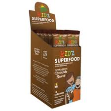 Amazing Grass - Chocolate Kidz SuperFood Box of packets (8 grams per single) Box of 15