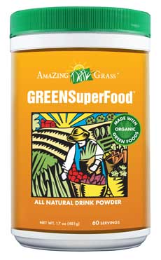 Amazing Grass - Green SuperFood Powder - 60 Servings 17 oz bottle-OUT OF STOCK