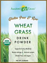 Amazing Grass - Organic Wheat Grass Box of packets (8 grams per single) Box of 15
