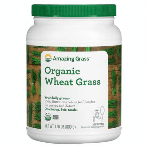 Amazing Grass - Organic Wheat Grass Powder 100 Servings 28 oz 