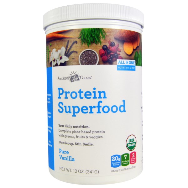 Amazing Grass - Protein Superfood Pure Vanilla 12 oz 