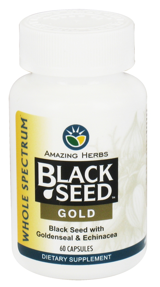 Amazing Herbs Black Seed Gold 60 Capsules-OUT OF STOCK