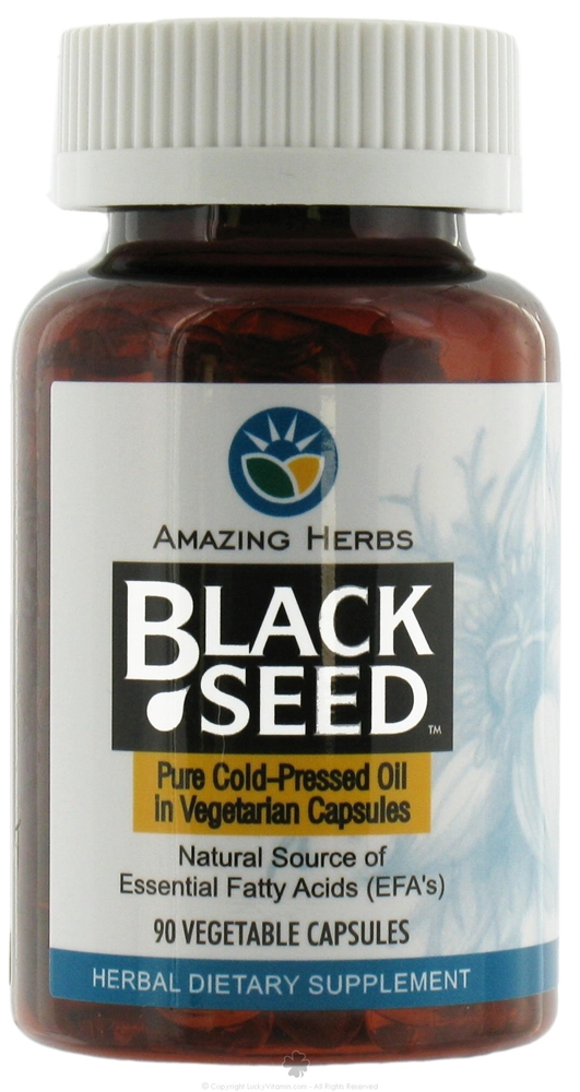 Amazing Herbs Black Seed Oil 90 Softgel-OUT OF STOCK