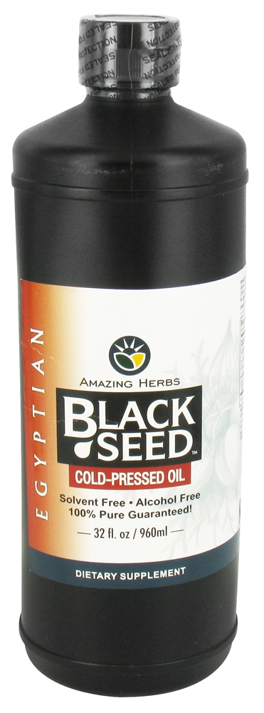 Amazing Herbs Black Seed Oil,Egyptian 32 fz
