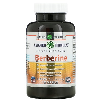 Amazing Nutrition Amazing Formulas Berberine 1000 mg 120 capsule