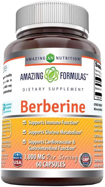 Amazing Nutrition Amazing Formulas Berberine 500 mg 60 capsule