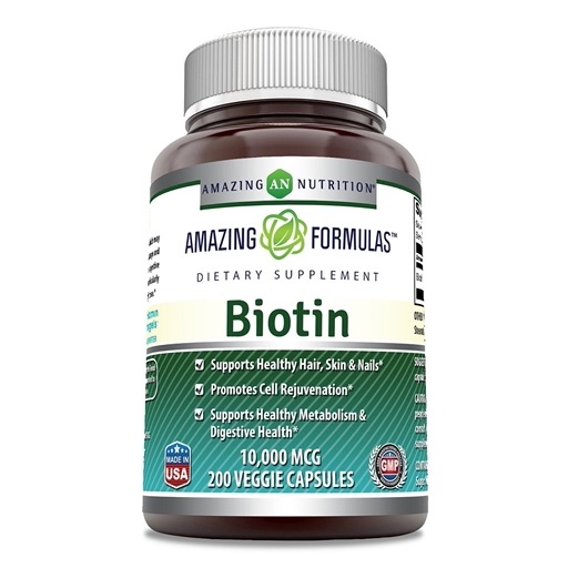 Amazing Nutrition Amazing Formulas Biotin 10000 mcg 200 capsule