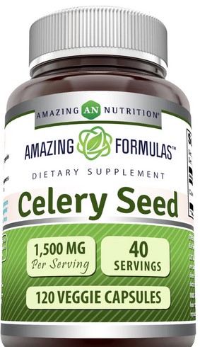 Amazing Nutrition Amazing Formulas Celery Seed Extract 1500 mg 120 capvegi