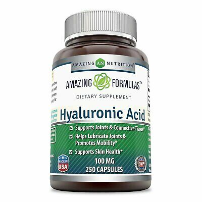 Amazing Nutrition Amazing Formulas Hyaluronic Acid 100 mg 250 capsule