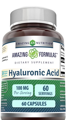 Amazing Nutrition Amazing Formulas Hyaluronic Acid 100 mg 60 capsule