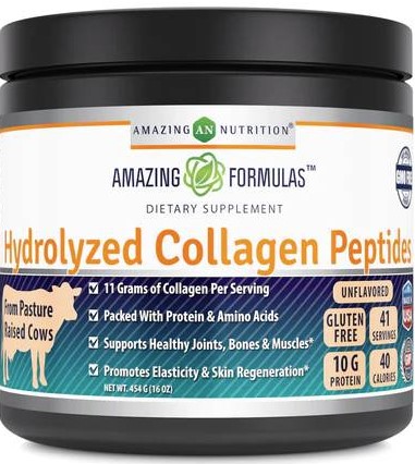 Amazing Nutrition Amazing Formulas Hydrolyzed Collagen Peptides Unflavored 16 ounce