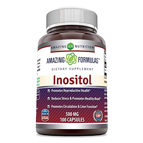Amazing Nutrition Amazing Formulas Inositol 500 mg 100 capsule-OUT OF STOCK