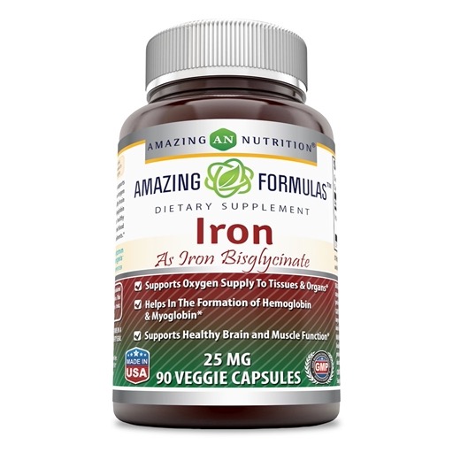Amazing Nutrition Amazing Formulas Iron 25 mg 90 capvegi