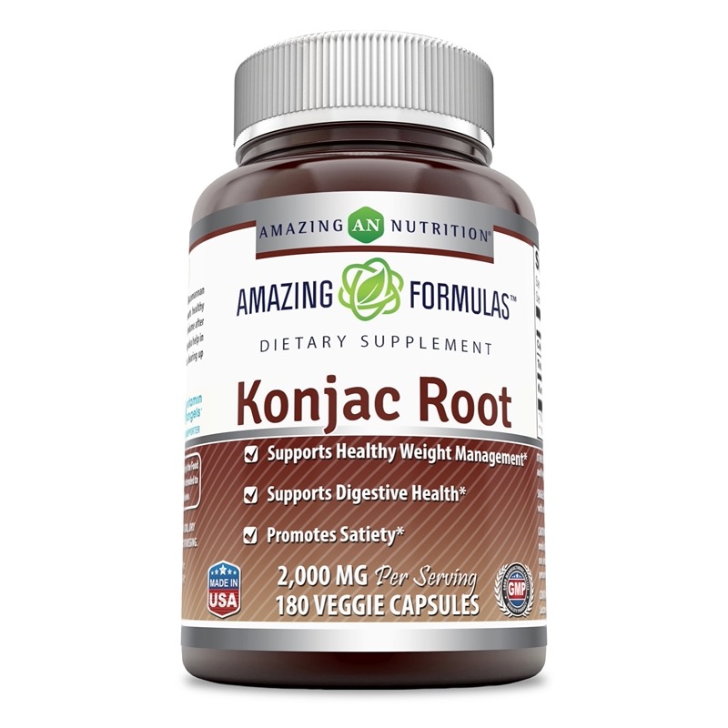 Amazing Nutrition Amazing Formulas Konjac Root 2000 mg 180 capvegi