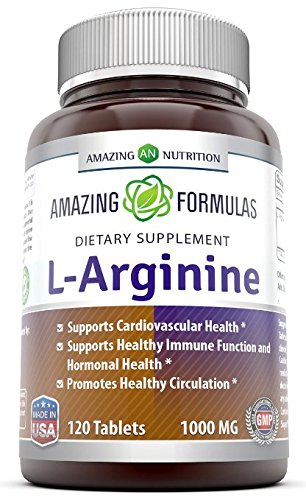Amazing Nutrition Amazing Formulas L-Arginine 1000 mg 120 tablet