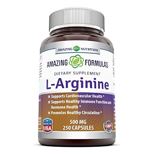 Amazing Nutrition Amazing Formulas L-Arginine 500 mg 250 capsule