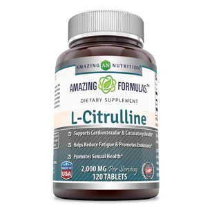 Amazing Nutrition Amazing Formulas L-Citrulline 2000 mg 120 tablet-OUT OF STOCK