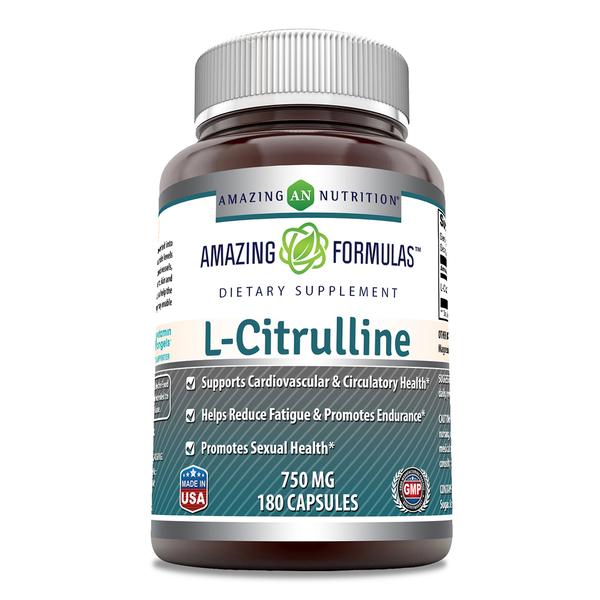 Amazing Nutrition Amazing Formulas L-Citrulline 750 mg 180 capsule