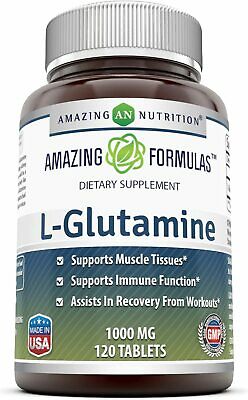 Amazing Nutrition Amazing Formulas L-Glutamine 1000 mg 120 tablet