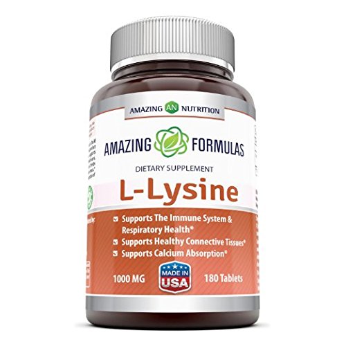 Amazing Nutrition Amazing Formulas L-Lysine 1000 mg 180 tab vegi