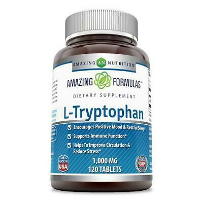 Amazing Nutrition Amazing Formulas L-Tryptophan 1000 mg 120 tablet
