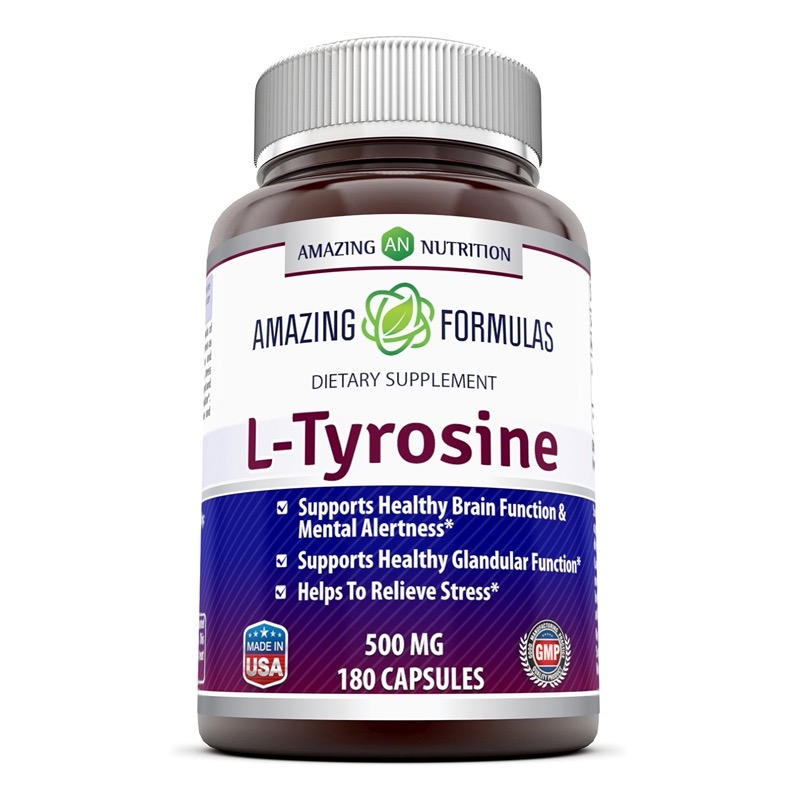 Amazing Nutrition Amazing Formulas L-Tyrosine 500 mg 180 capsule