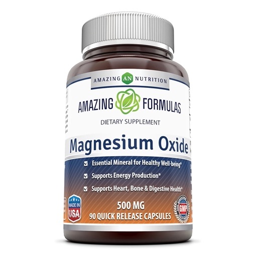 Amazing Nutrition Amazing Formulas Magnesium Oxide 500 mg 90 capsule