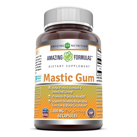 Amazing Nutrition Amazing Formulas Mastic Gum 1000 mg 60 capsule-OUT OF STOCK
