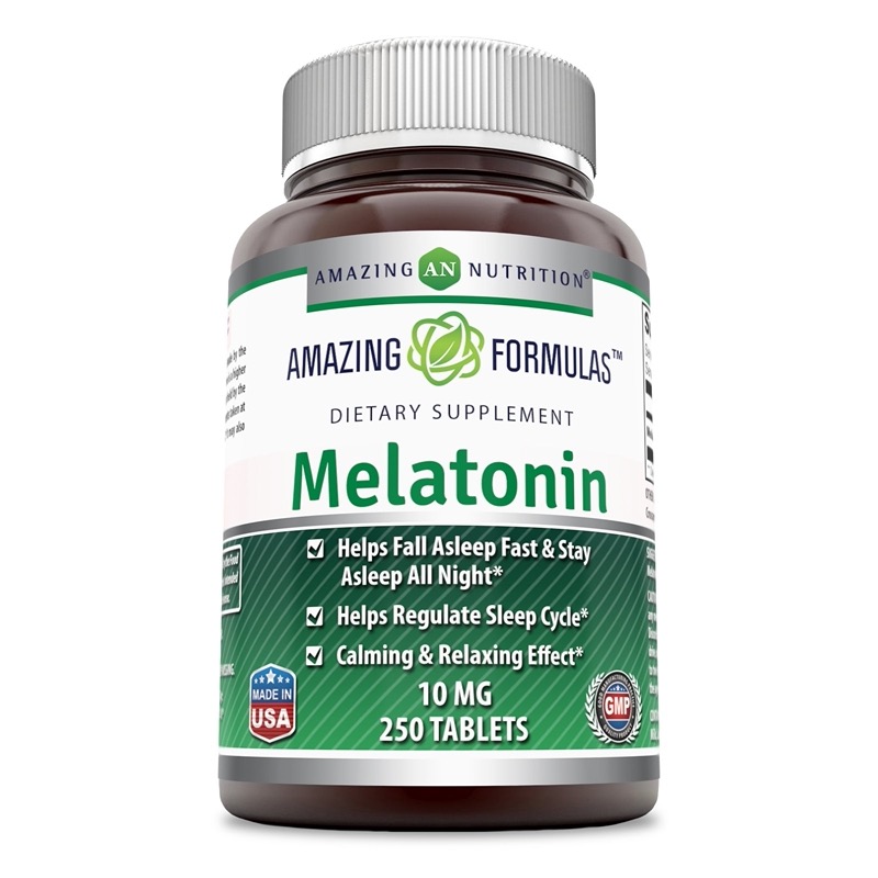 Amazing Nutrition Amazing Formulas Melatonin 10 mg 250 tablet