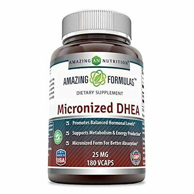 Amazing Nutrition Amazing Formulas Micronized DHEA 25 mg 180 capvegi