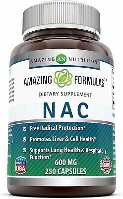 Amazing Nutrition Amazing Formulas NAC 600 mg 250 capsule-OUT OF STOCK