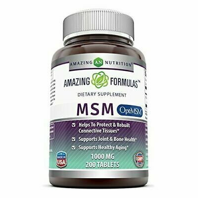 Amazing Nutrition Amazing Formulas OptiMSM 1000 mg 200 tablet