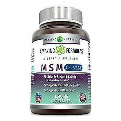 Amazing Nutrition Amazing Formulas OptiMSM 1500 mg 180 tablet