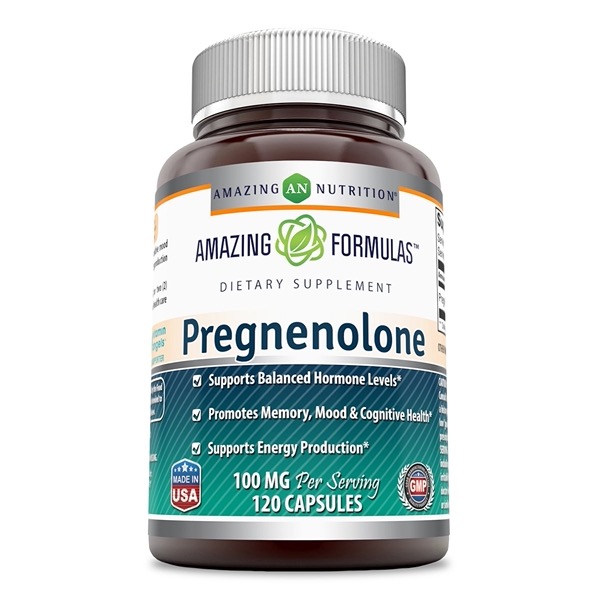 Amazing Nutrition Amazing Formulas Pregnenolone 100 mg 120 capsule
