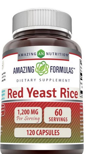 Amazing Nutrition Amazing Formulas Red Yeast Rice 1200 mg 120 capsule