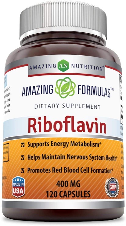 Amazing Nutrition Amazing Formulas Riboflavin 400 mg 120 capsule