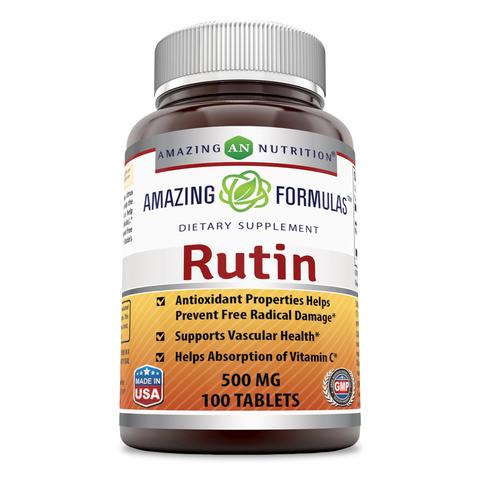 Amazing Nutrition Amazing Formulas Rutin 500 mg 100 tablet