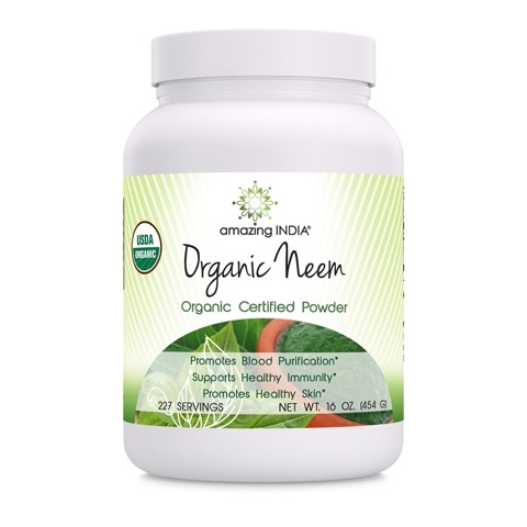 Amazing Nutrition Amazing India Organic Neem Powder 16 ounce
