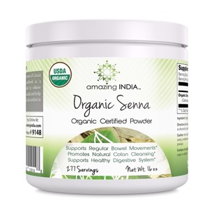Amazing Nutrition Amazing India Organic Senna Powder 16 ounce