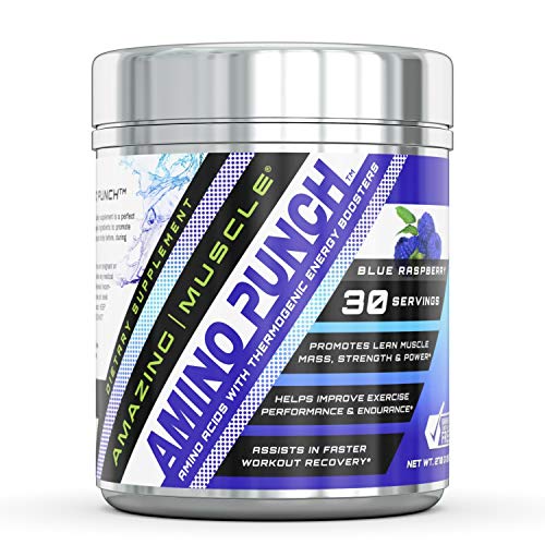 Amazing Nutrition Amazing Muscle Amino Punch Blue Raspberry 255 gm