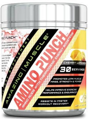 Amazing Nutrition Amazing Muscle Amino Punch Cherry Lemonade 255 gm