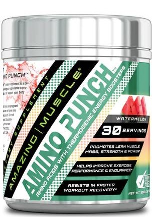 Amazing Nutrition Amazing Muscle Amino Punch Watermelon 255 gm